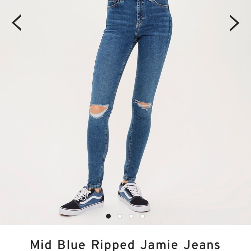 Trendy TOPSHOP Jaimie jeans